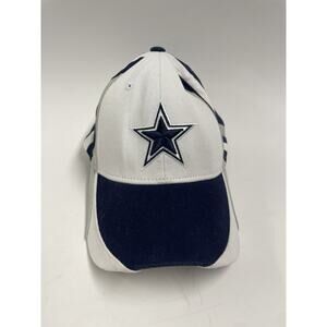 Dallas Cowboys Hat Cap Fitted Adult One Size Blue White Reebok Football Mens A0